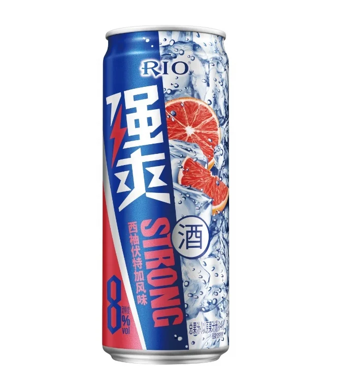 2022 hot RIO COCKTAIL WINE DRINK ALCOHOLIC BEVERAGES Alc.8%Vol Grapefruit flavor special cocktail drinks Aluminum can 330ml bar