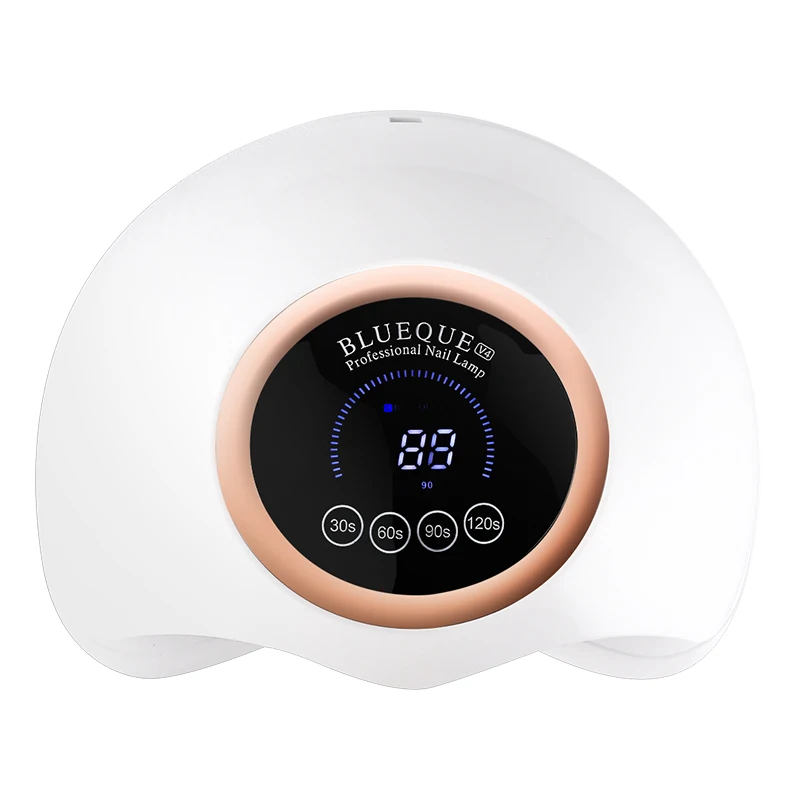 Professional UV LED Nail Lamp 180W Fast Curing Nail Dryer UV Lamp with 52pcs Beads and Fan for Home Salon Nail Art Tools