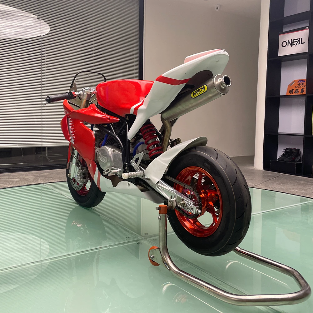 MinFF Minigp Новый 150cc 160cc Mini Moto GP бензиновый мотоцикл W150-G двигатель 4-тактный мини-уличный велосипед