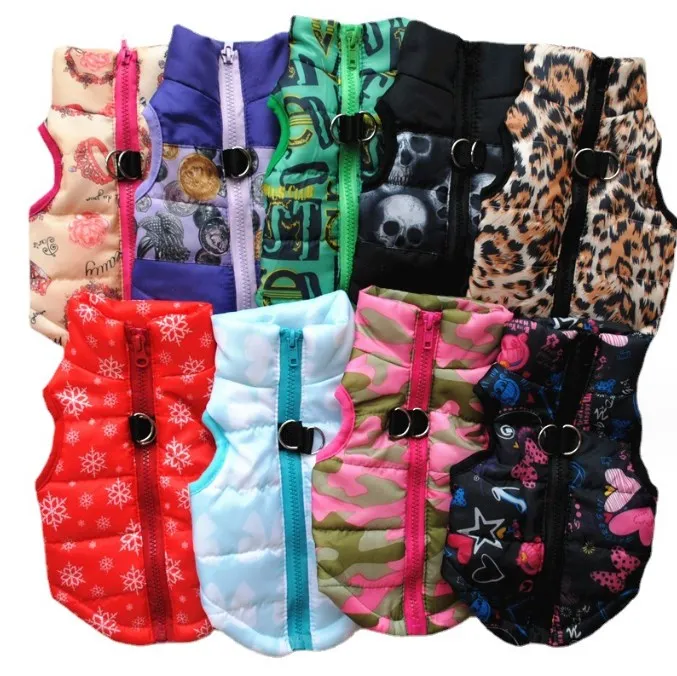 25 Designs New Winter Warm Dog Clothes For Small Dogs Christmas Pet Clothing Dog Coat Jacket Puppy Vest Costume