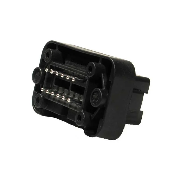 12 Way Black DEUTSCH DT15 Series Straight DT PCB Header Connector DT15-12PB