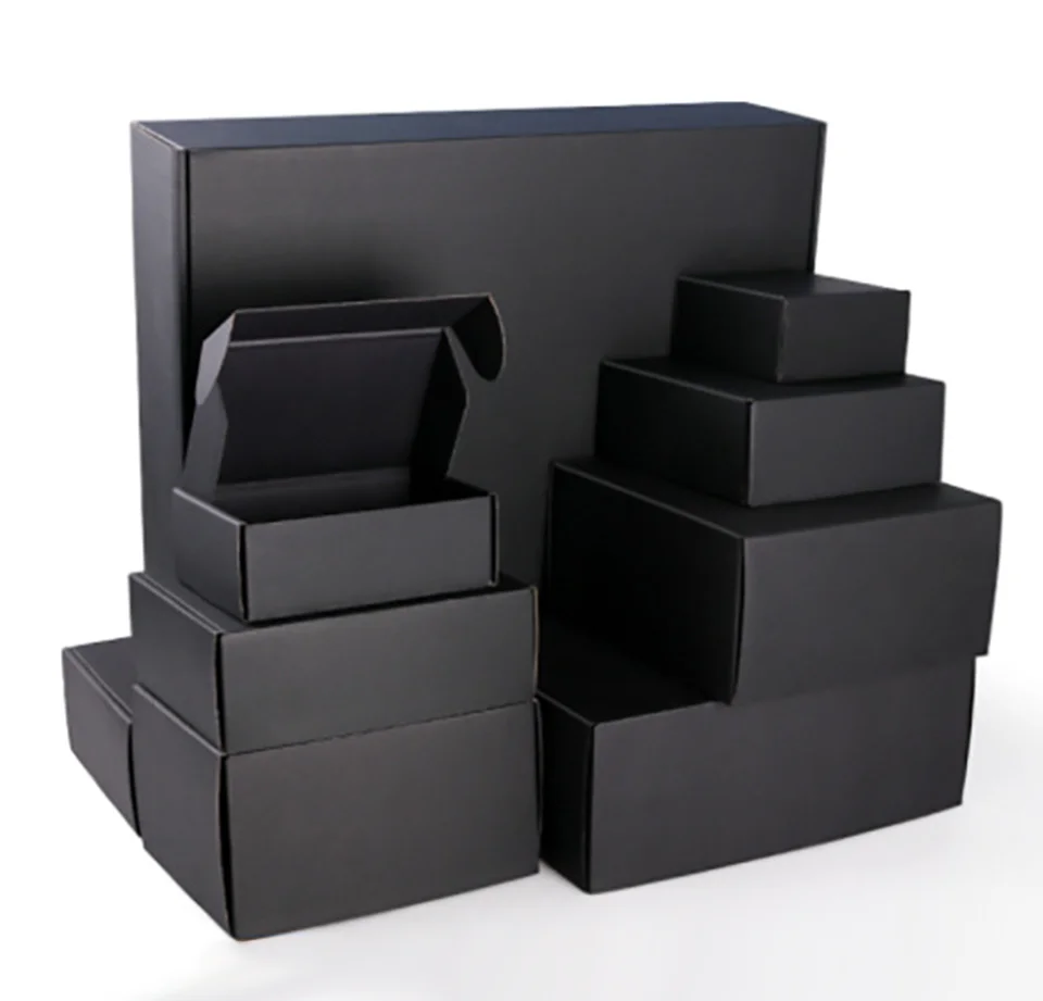 Wholesale corrugated board mailer box ready to ship cheap  skin care clothing shoes paper packaging box shipping box