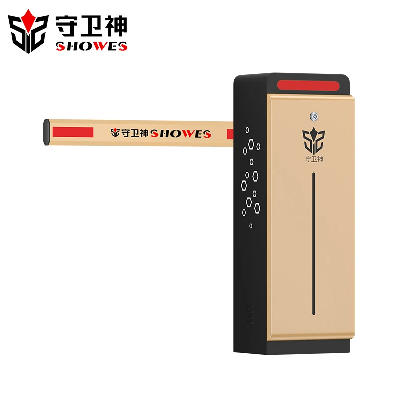 Automatic Portable Traffic Barrier Gate Security Pole Boom Barrier Gate System