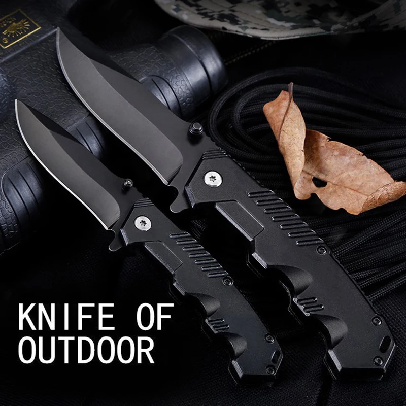 Outdoor Folding  Hunting Knife Survival, stainless steel pocket knife, Tactical knife