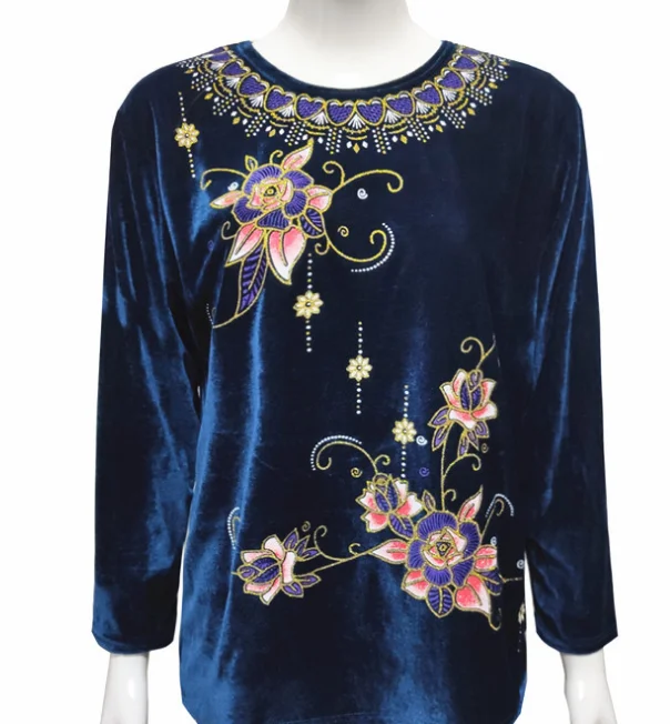 2021 Wholesale fancy formal indian elegant fashion ladies tops women blouse