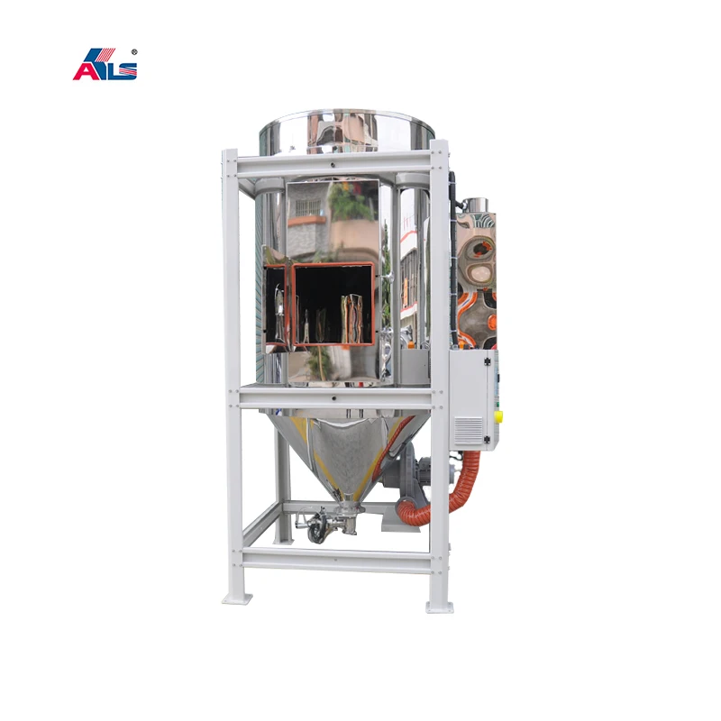 500kg  PET Dedicated Euro Type Double Layer Insulated High Temperature Hopper Dryer