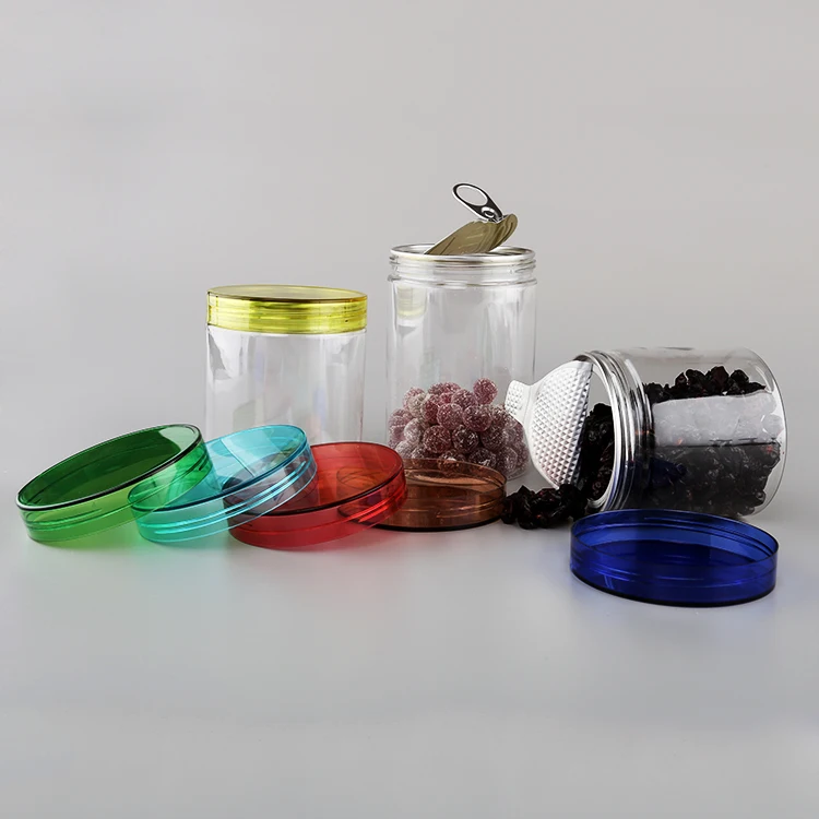 wholesale bpa free fish storage container food preservation set plastic tea can with canning lids