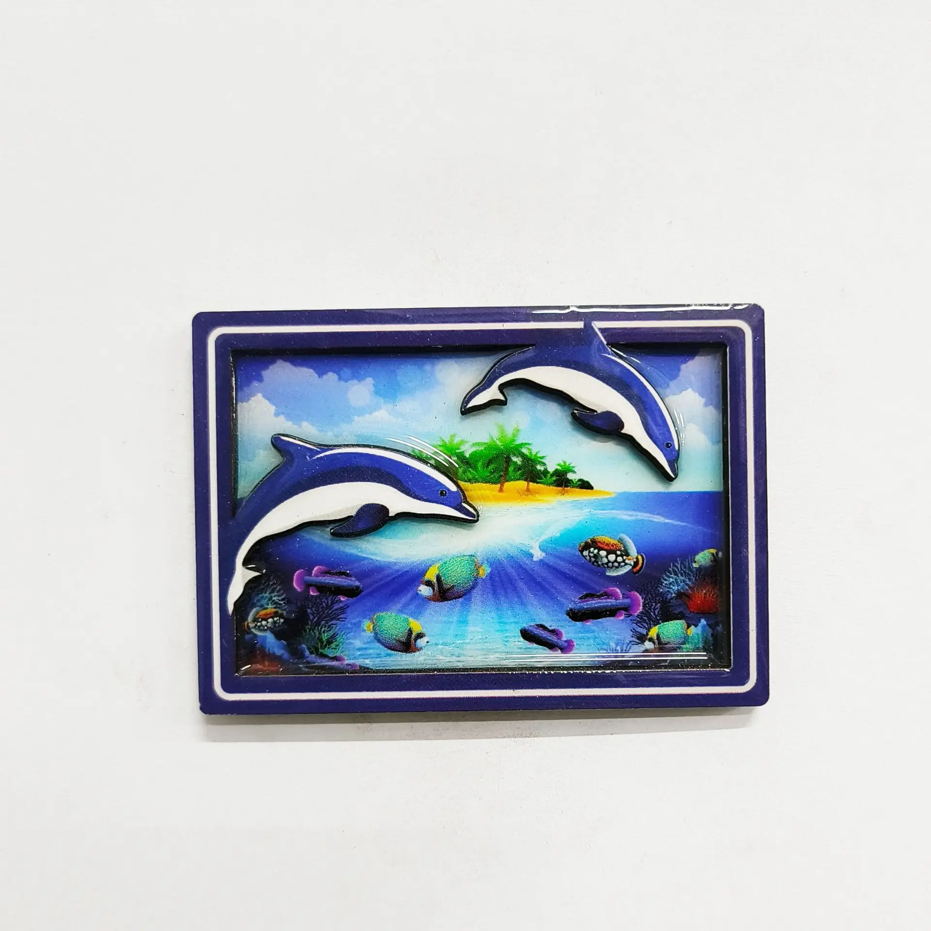 Wholesale Custom Design Countries City Souvenir 2 Layers 3D Wood Mdf Refrigerator Magnet For Fridge Decor