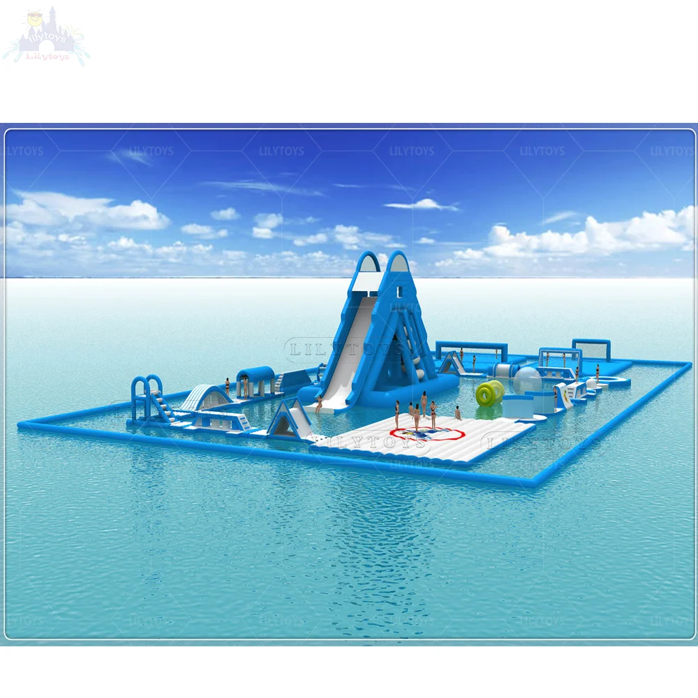 Lilytoys коммерческие плавающие игрушки надувной аквапарк пляжный для взрослых