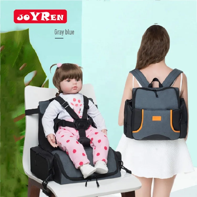 Portable Amazon Hot Selling Large Capacity Waterproof Baby Mommy Bag Backpack Baby Booster Seat