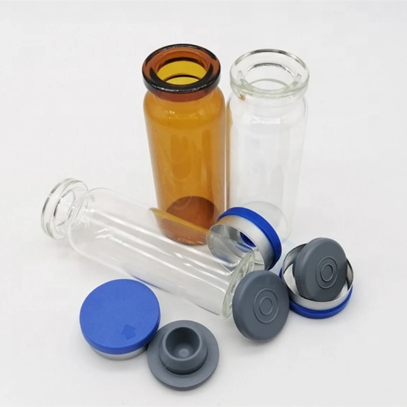 Steroid Pharmaceutical Injection 10ml small Glass bottles amber Vial