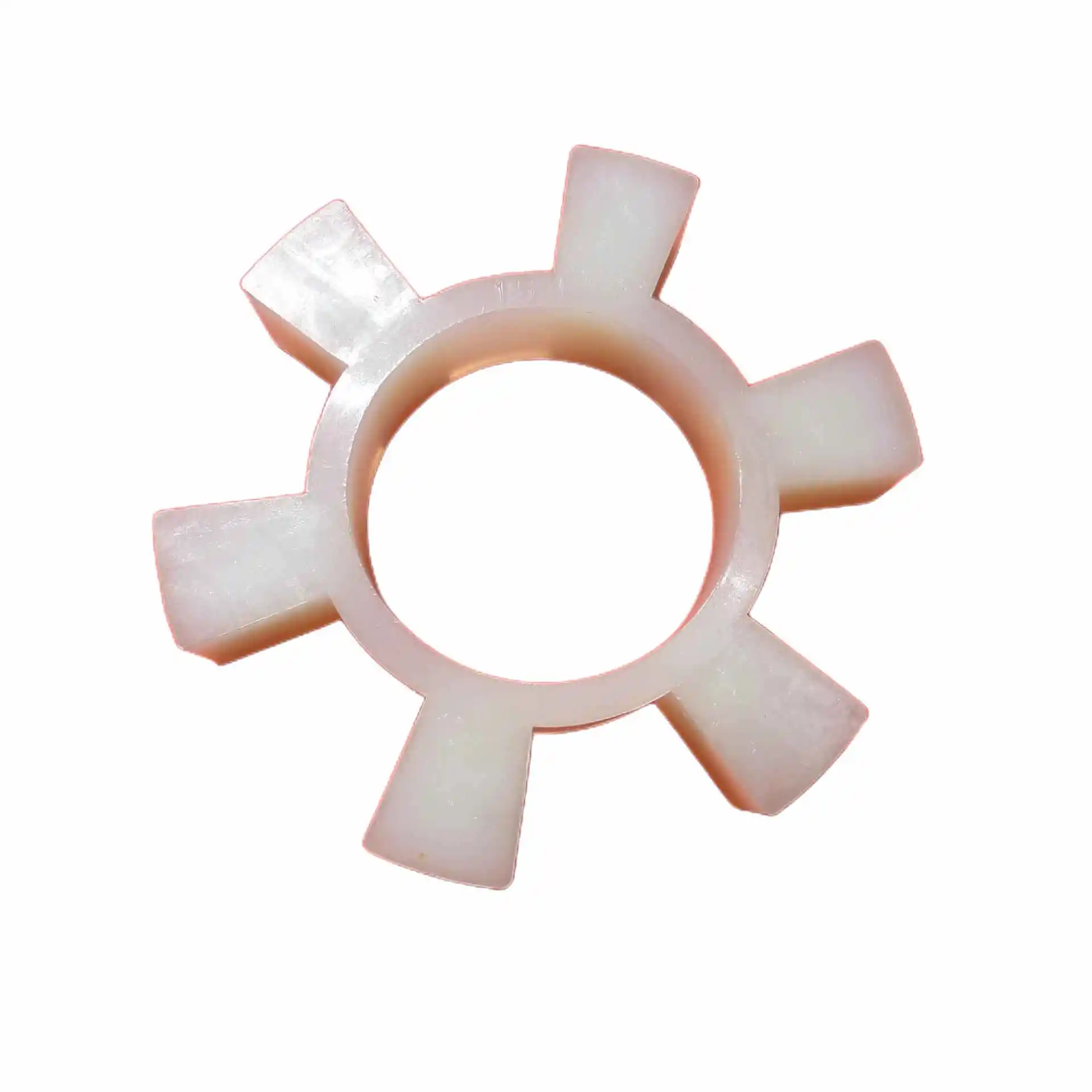 China manufacture rubber Coupling polyurethane hexagon Gasket buffer  water pump set wheel Gasket