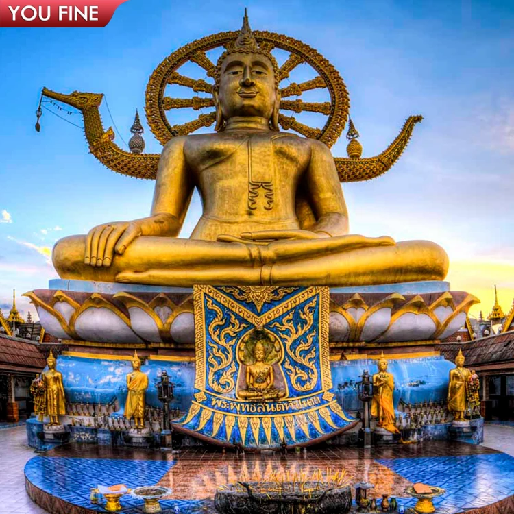 Наружная огромная индийская бронзовая статуя Shiva