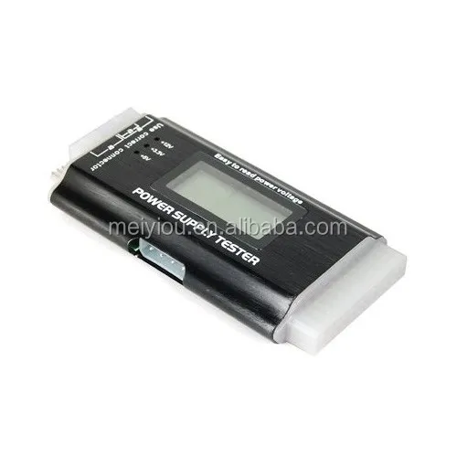 20 / 24 Pin PC ITX ATX BTX SATA LCD Computer Current Power Supply Voltage Tester