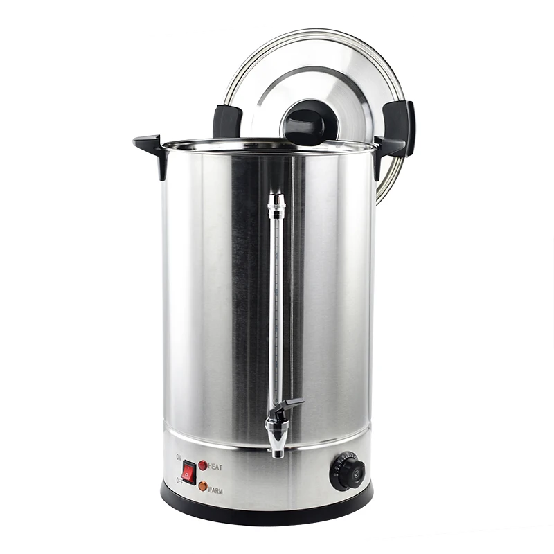 10L Water Boiler 304 Stainless Steel Double Wall Water Bucket commercial hot water boiler