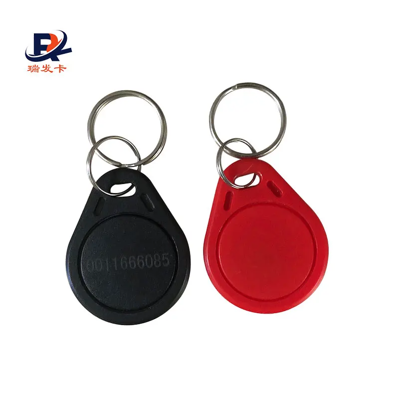 LF writable t5577 rewritable passive small tag 125 khz rfid keyfob