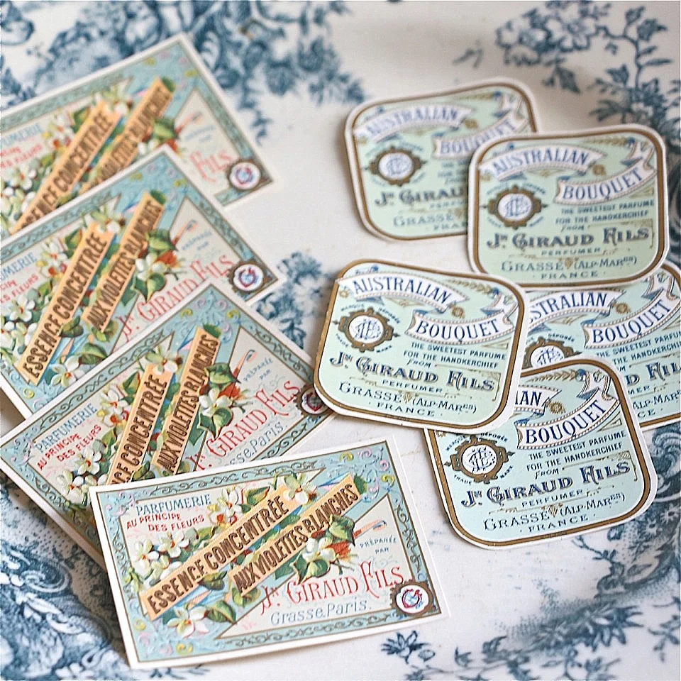 Minsda Custom Logo Printed Cosmetic Adhesive Label UV Gold Foil Sticker Perfume Glass Plastic Bottle Label