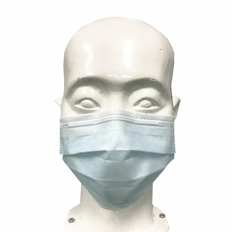 wholesale CE medical surgical mask nonwoven 3 ply disposable surgical face mask manufacturer