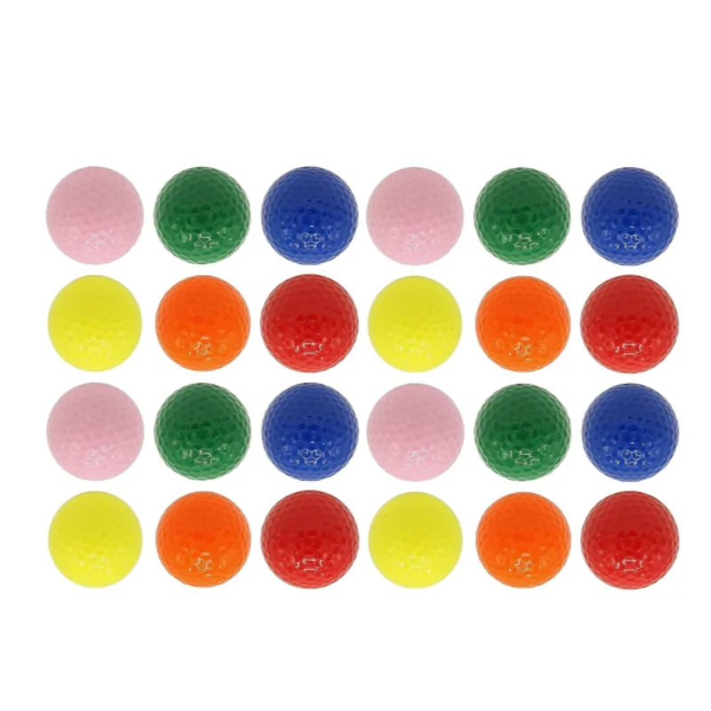 golfball wholesale range cheap blank ball golf swing trainer custom blank practice bright branded range golf balls with logo