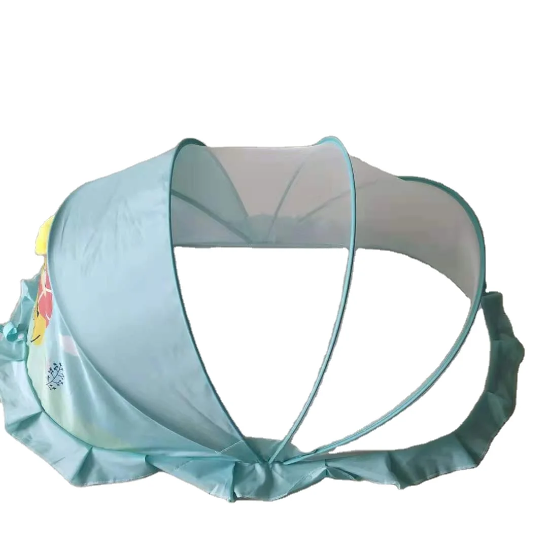 Высококачественная мультяшная детская складная москитная сетка