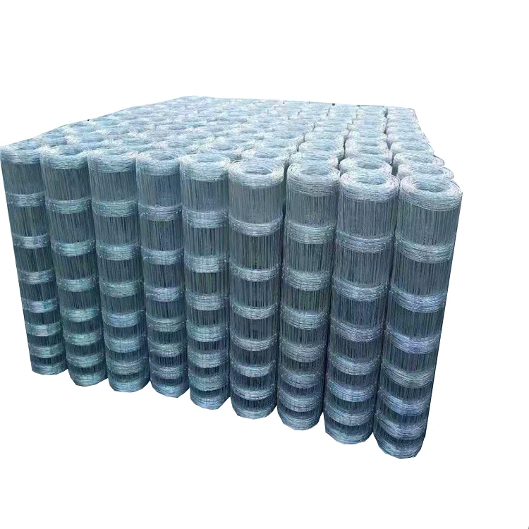 Galvanized Fixed Knot Steel Wire Mesh Sheep Farm Fence Netting