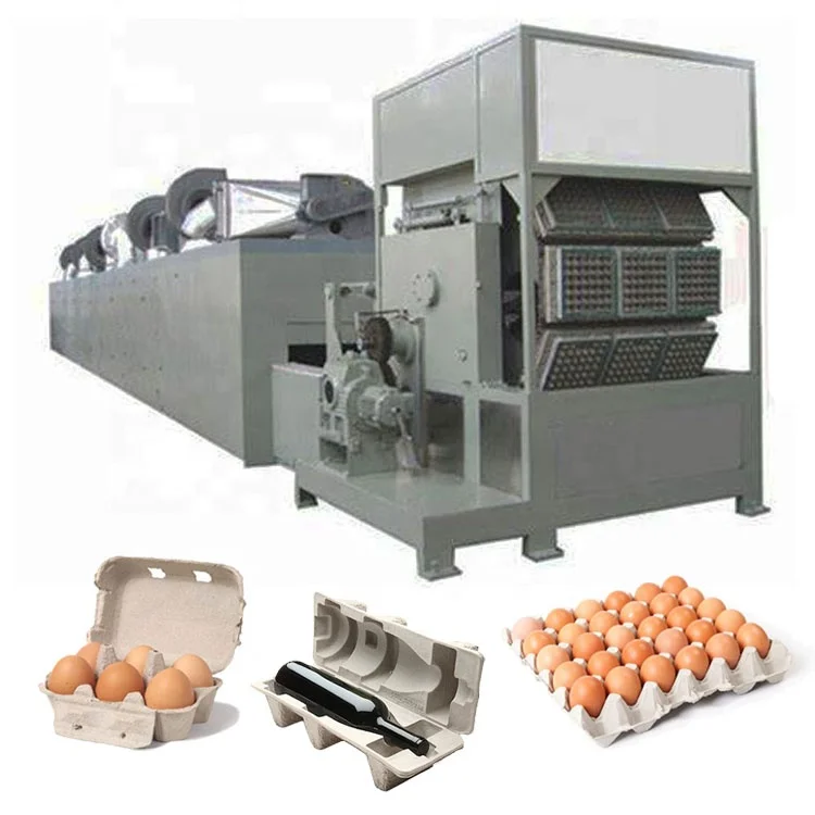 Turkey / Nanya automatic paper egg tray packaging machine factory price