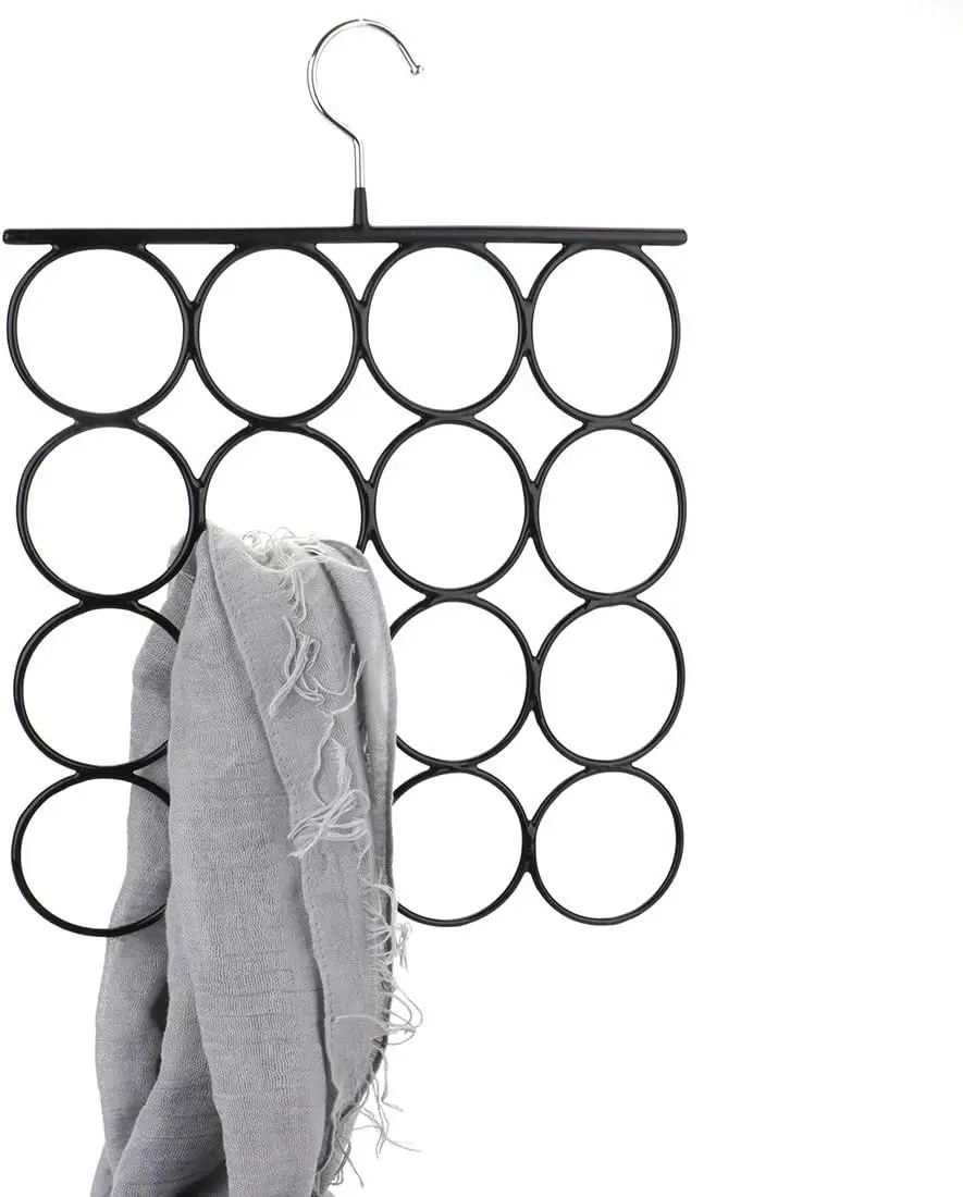 Metal Foldable Space Saving hanger Closet Scarf Organizer Scarf Accessory Hanger metal hanger