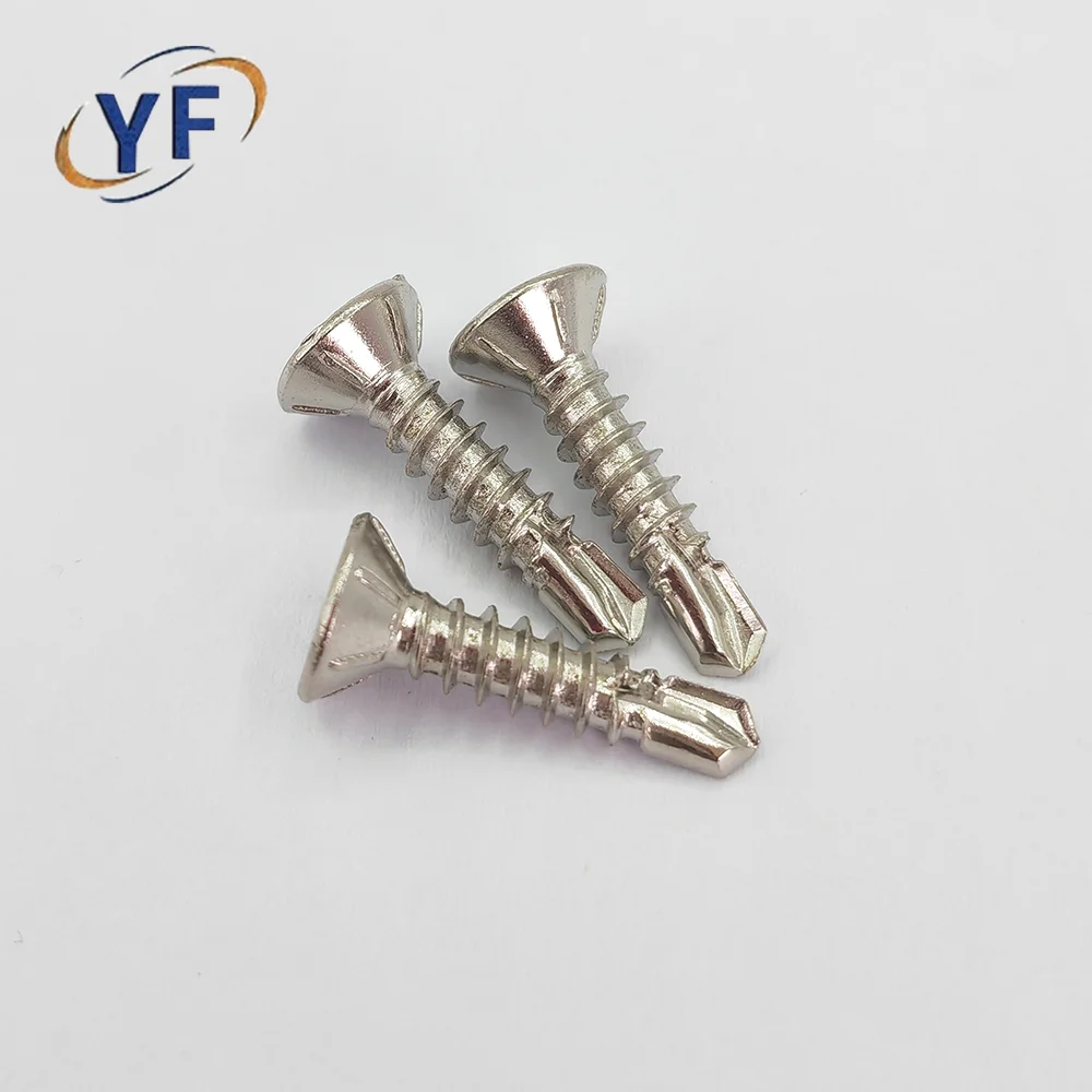 Stainless Steel Countersunk Csk Head Sds Self Drilling Tek Screw For Metal
