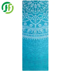Eco Friendly Wholesale China Suede Natural Rubber Yoga Mat With Carrying Strap