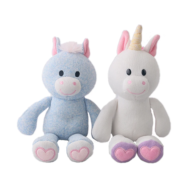 D KING Stuffed Animal Toys Plush Custom Toys Sheep Knitted Toys