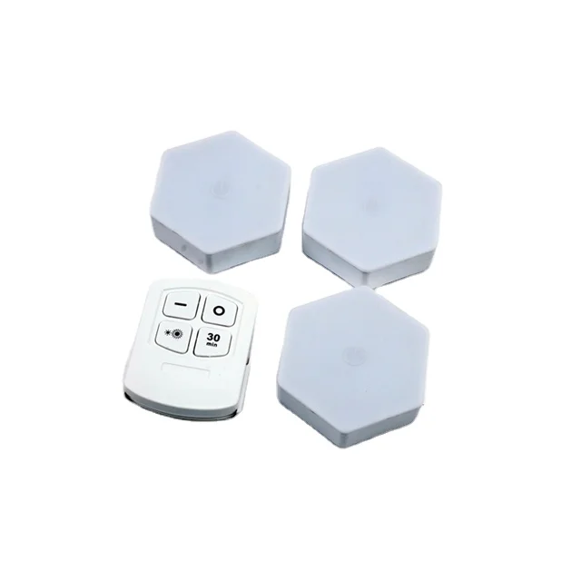 Quantum Light Led Hexagonal Lamps Modular Magnetic Creative Decoration Wall Lamp remote control LED night light
