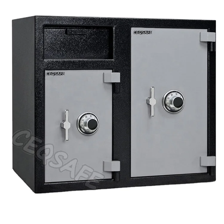 CEQSAFE High Security Lock Classical Electric Depository Safe Deposit Box Combination Lock CEQ Safe 290 Pounds FD-302127 3.0 Mm