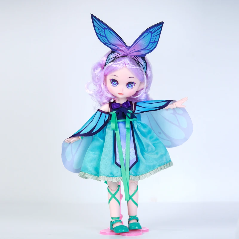 Startcard Dream Fairy Girl 28cm plastic bjd doll full set male doll collector