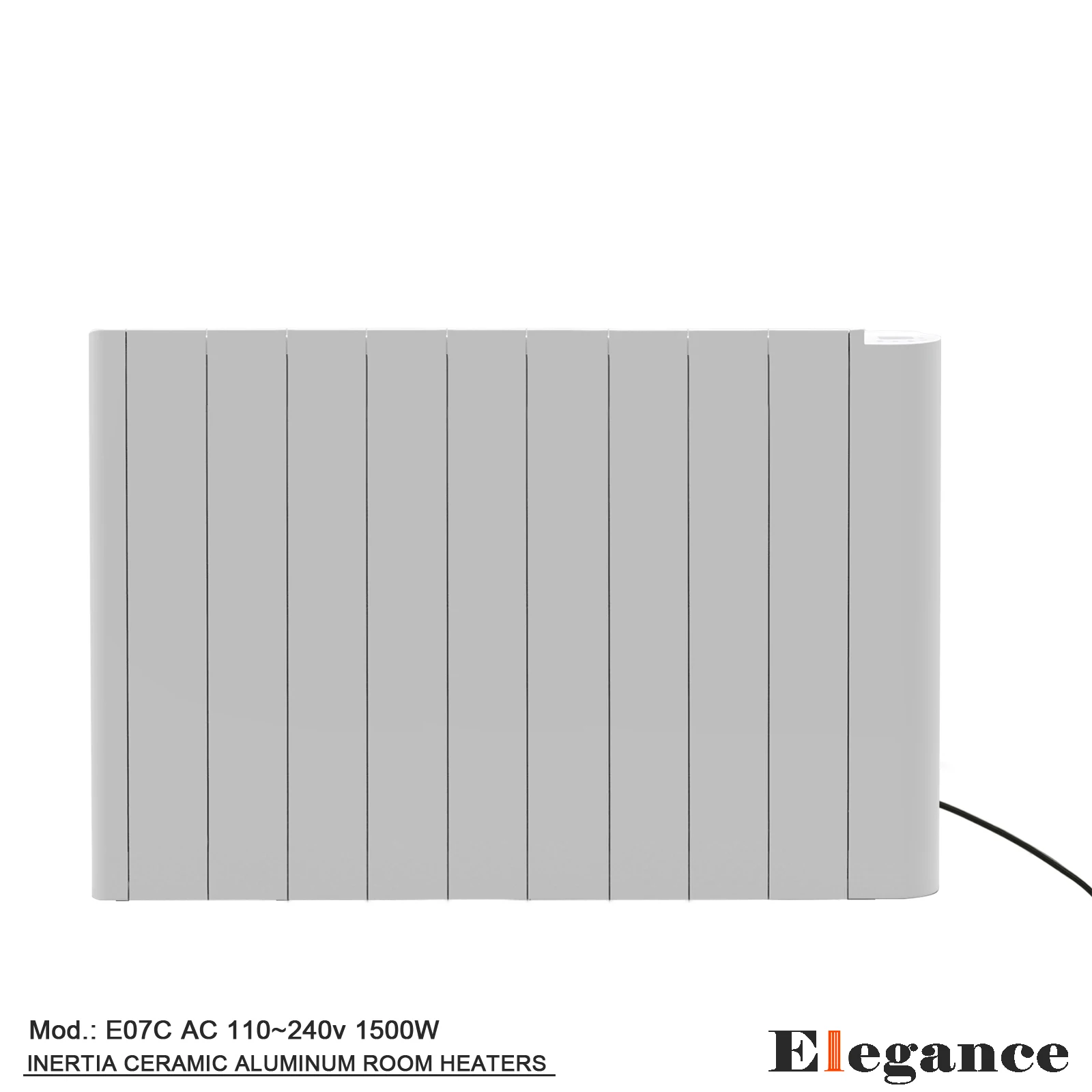 CERAMIC BLOCKS WITH HIGH THERMAL INERTIA Energy Saving  LCD/LED display backlight heating type electric aluminum room heater