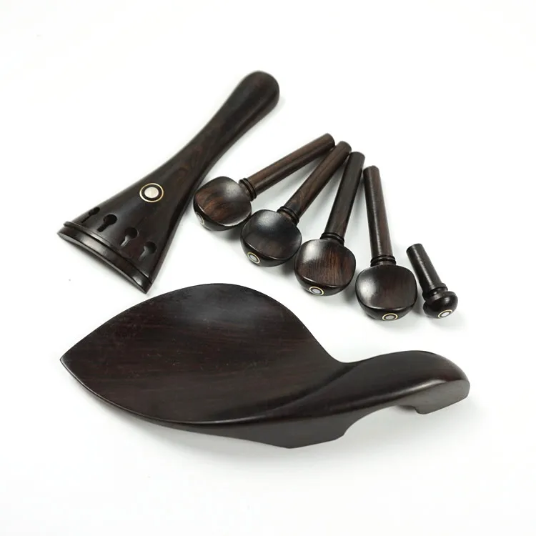 china ebony  violin with ebony pegs and ebony tailpiece