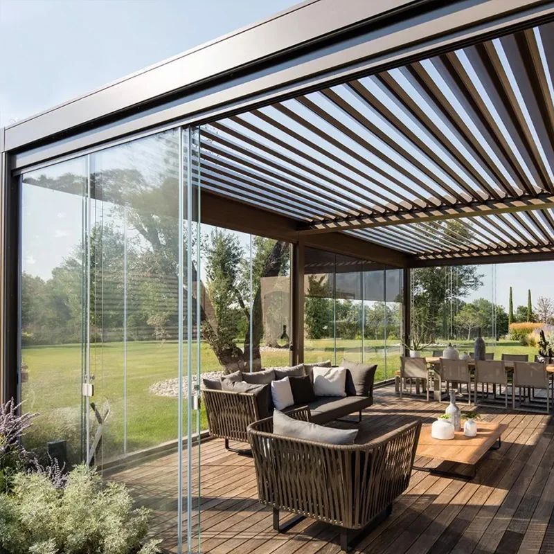 High Quality Metal Aluminum Patio Gazebo Pergola Gazebo