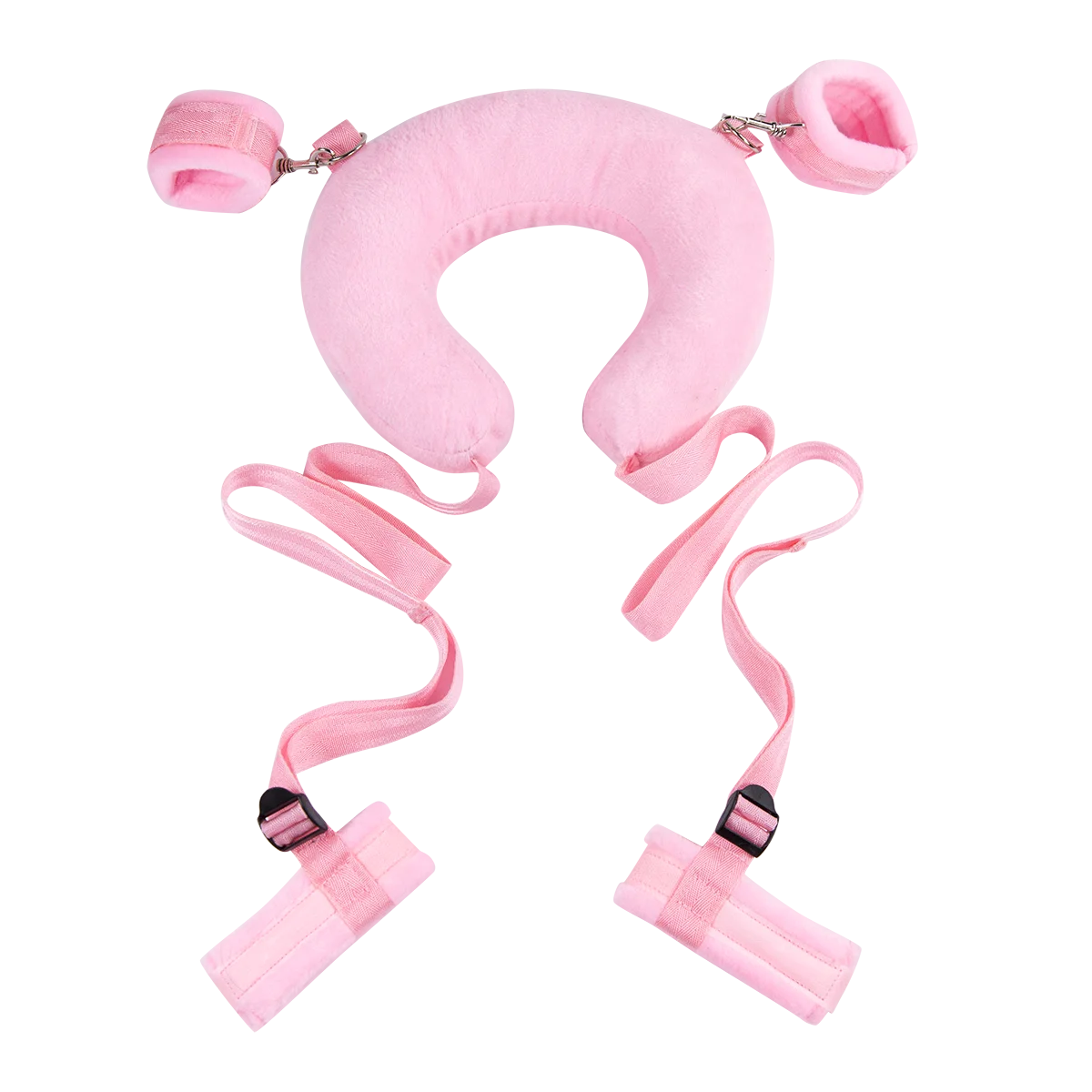  SM Открыть ног наручники gotcuffs садо комплект с u-образной формы из пены эффектом памяти бондаж костюм связывания партнера