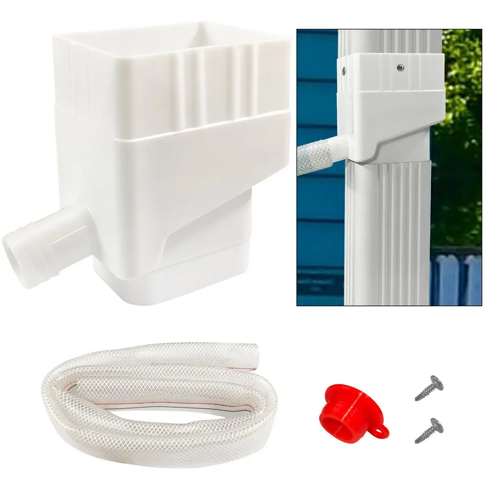 Prestantious Downspout Diverter Downspout Diverter for Diverting Water  Rainwater Collection System Standard Gutter