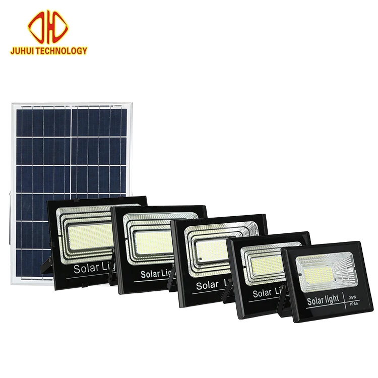 Hot Sale Waterproof IP66 Outdoor Aluminium Housing 25W 40W 60W 100W 200W Solar LED Floodlight