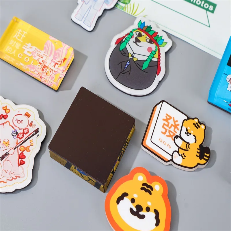 Hot Selling High Quality Children Education Acrylic Magnetic Stickers Home Letters Teaching Cartoon Refrigerator Magnets