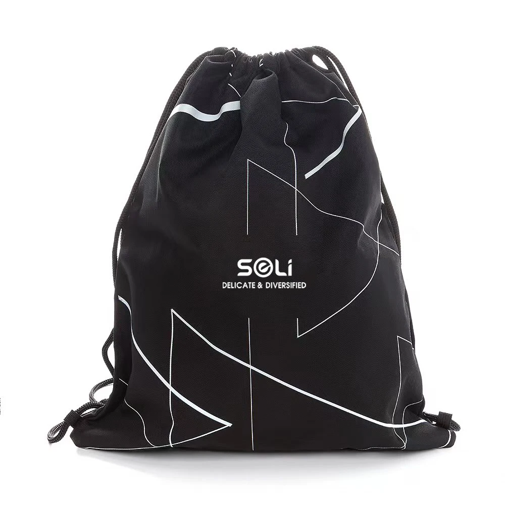 Custom Logo Printed Cotton Linen Candle Soap Pouch Eco Friendly Gift Drawstring Bag