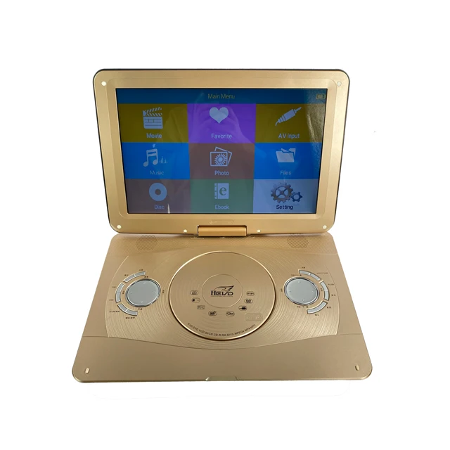 OEM/ODM home evd player vcd player portable mobile high-definition cd small TV dvd player
