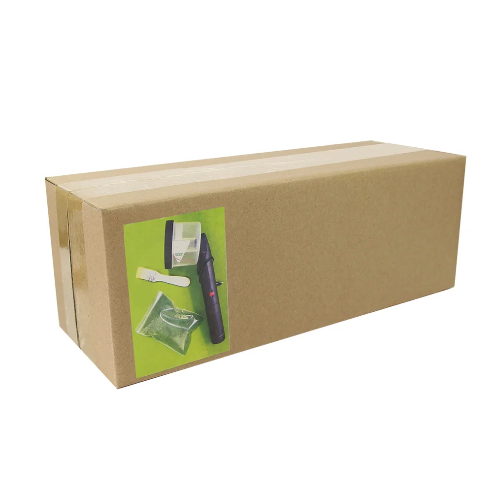 GJ07x 2 Sieves 120g 5mm Grass Powder Portable Static Grass Flocking Applicator Machine