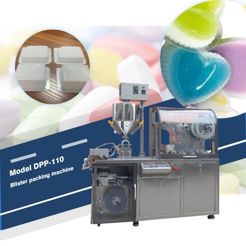 DPP  High quality automatic liquid blister packaging machine  Small Automatic Liquid  Blister Packer
