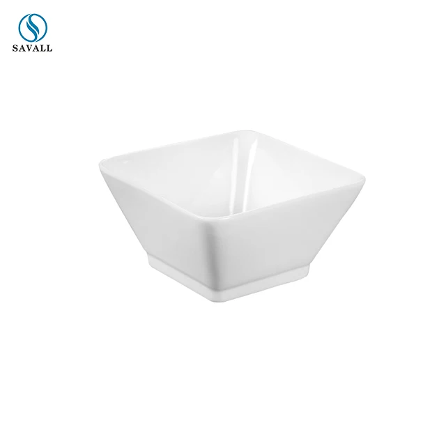 Savall HoReCa Creative partition type ceramic snacks partition plate fruit plate with wooden tray plate customization