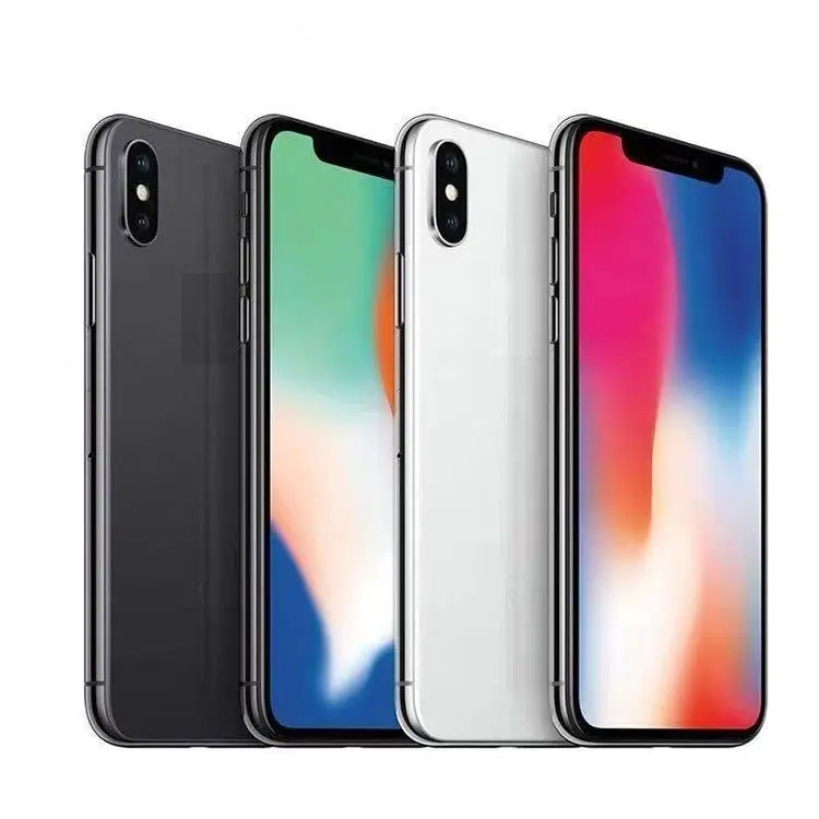Купить дешевый UK HK JP USA Оригинальный разблокированный ROM 32Gb 64Gb 128 Gb 128 Gb слегка использованные и в коробке мобильные телефоны для Iphone X