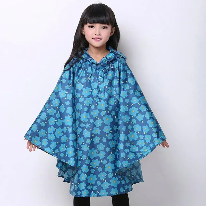 Raincoat Rainwear Superhero Poncho Rain Coat & Girls Waterproof Kids Boys 190T Nylon Fabric for Adults Single-person Rainwear