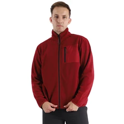 Custom Logo Wholesale Mens Tactical Soft Shell Polar Fleece Jacket Outdoor Mountain Climbing Winter Warm Jacket