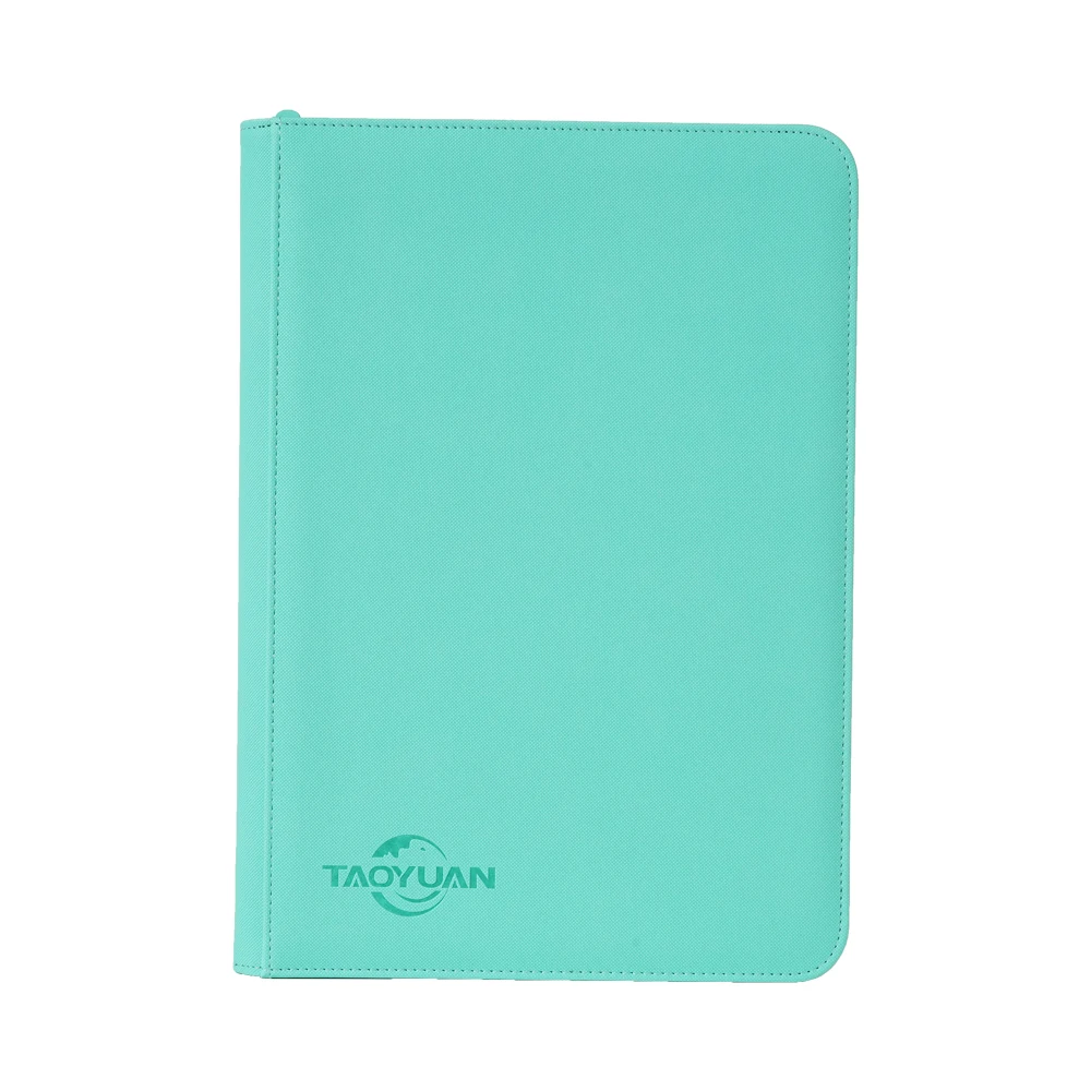 Amazon Leather 4 9 12  Pocket Trading Card Zipper Folder for 160 360 480 Cards