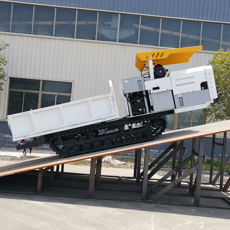 New commercial 3 Ton Tracked Dumper Truck Diesel Flatbed Mining Mini Dumper 3 Ton Made In CHINA